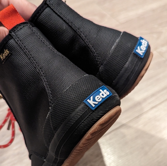 Keds Womens Scout II Duck Casual Boots Ankle - Deep Black - Size 8 - Picture 7 of 9